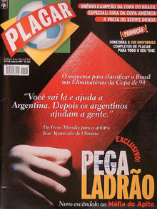 Em 2005, PLACAR divulgou dossiê sobre a Máfia do Apito - Placar